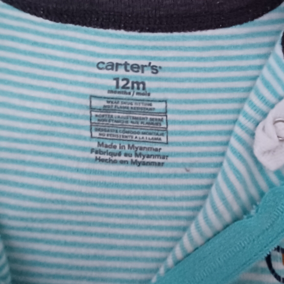 3 Pack Carter's PJs 12 M - Picture 6 of 9